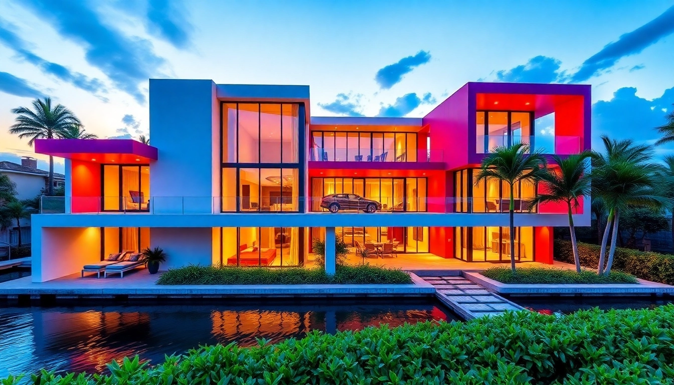 Learn about https://789f.miami/ through a vibrant Miami property with waterfront views and modern design, perfect for real estate enthusiasts.