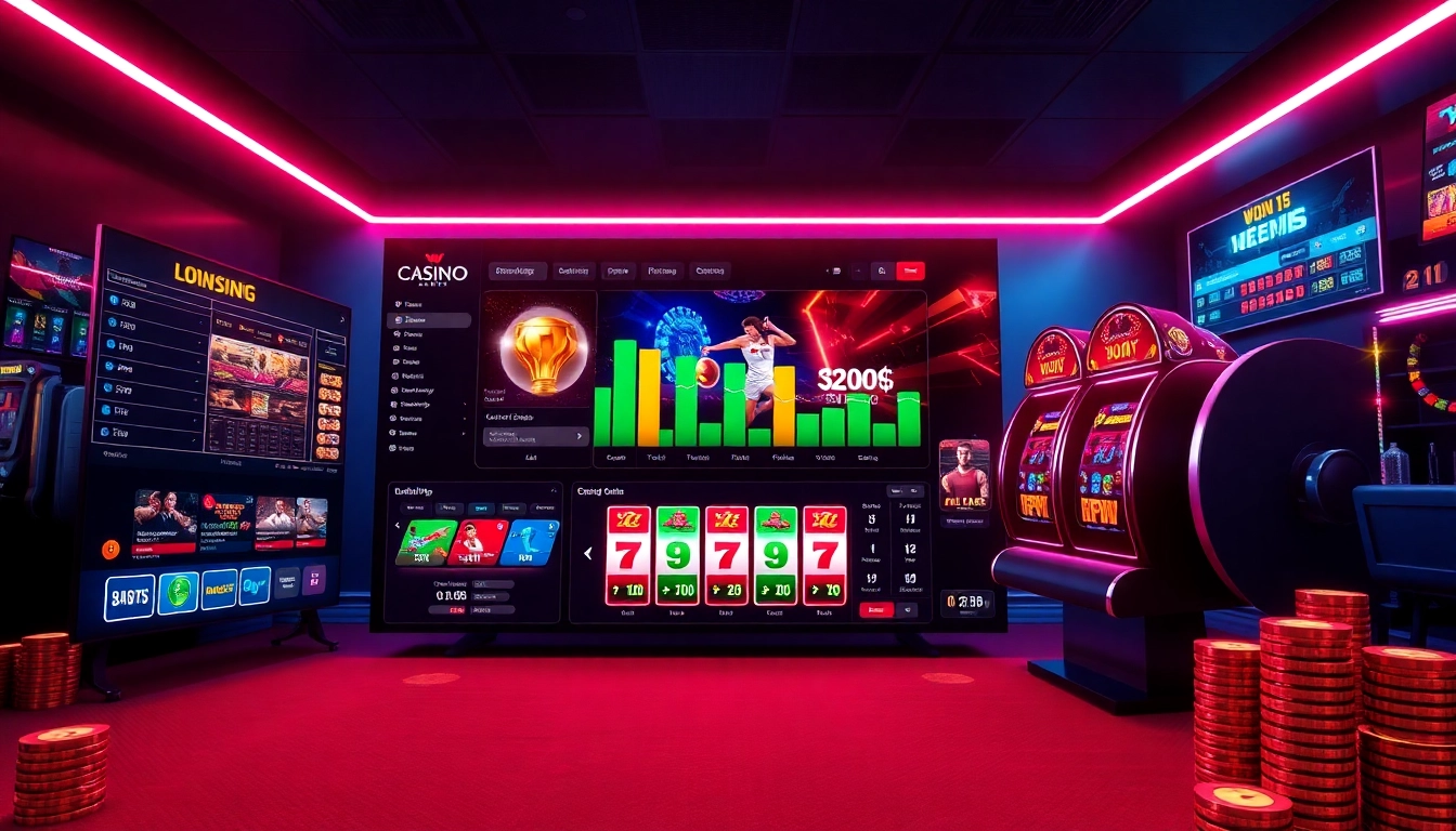Engaging shot of a vibrant online casino platform emphasizing 789win com’s extensive gaming lobby with slots and live betting features.