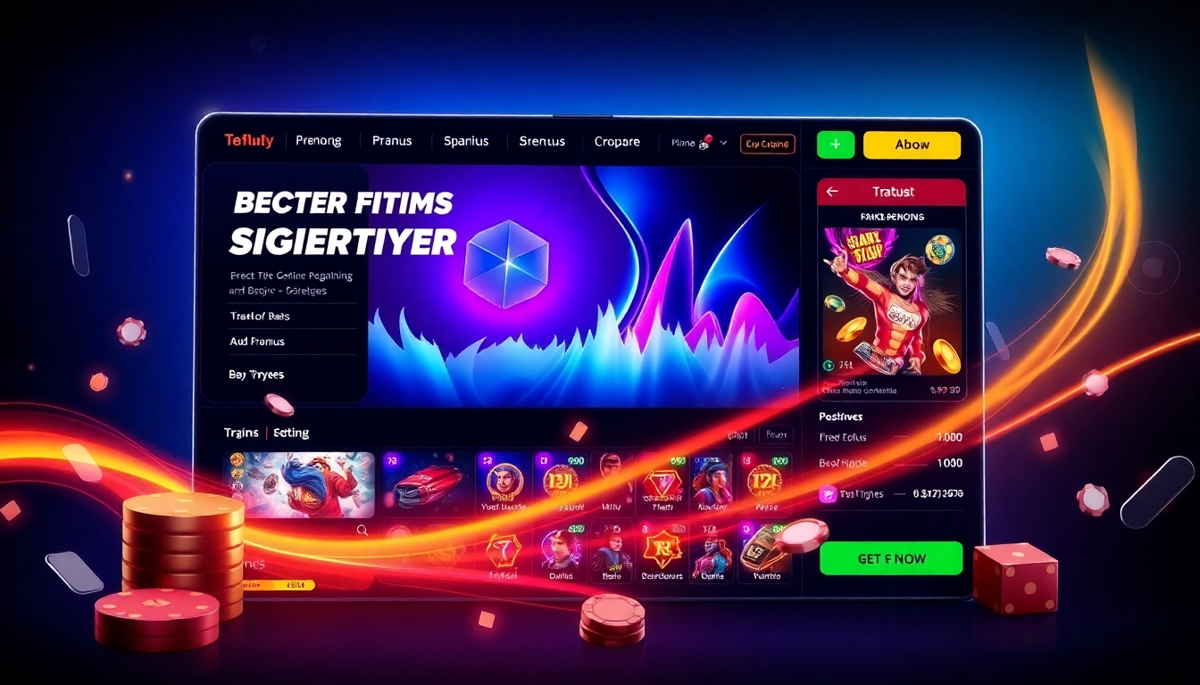 Engaging image showcasing the uu88.cymru online betting interface with action buttons and gambling motifs, highlighting user engagement.