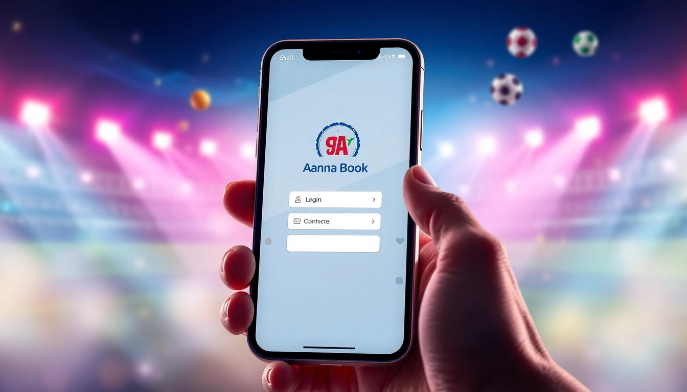 Seamless interface of Reddy Anna Book ID on a mobile device with sports icons and betting options, highlighting ease of use and security for online betting in India.