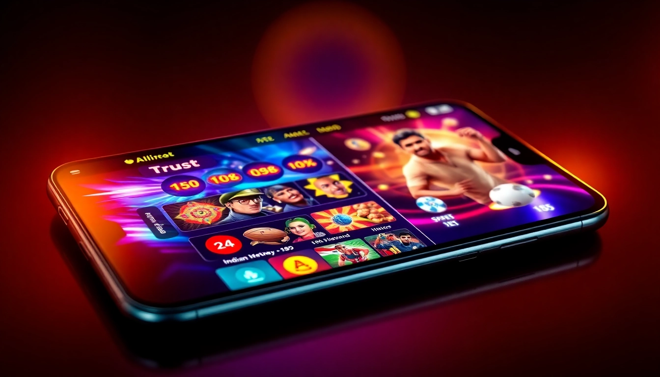 Lotus 365 online betting platform showcasing live cricket and casino options, emphasizing quick access and trust for Indian players.