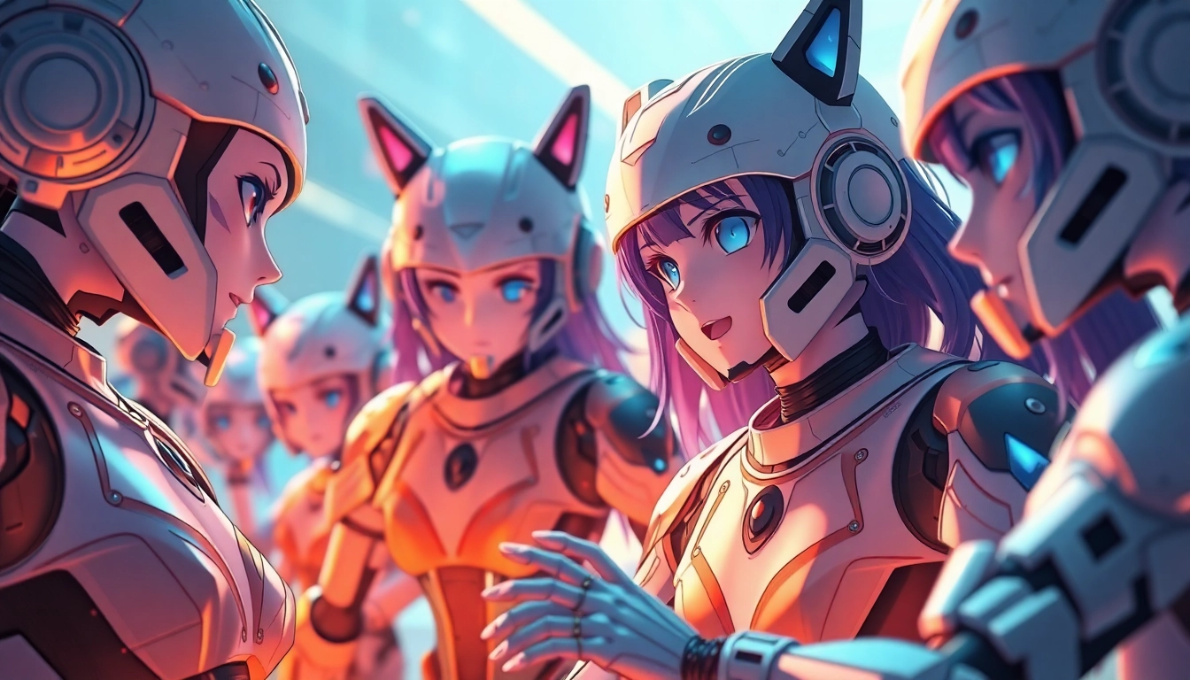 Detailed Hentai AI scene featuring realistic anime characters with customizable features and dynamic poses for immersive visual appeal.