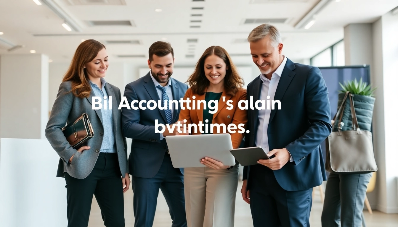 Skilled team of expert comptable Casablanca discussing digital financial strategies with