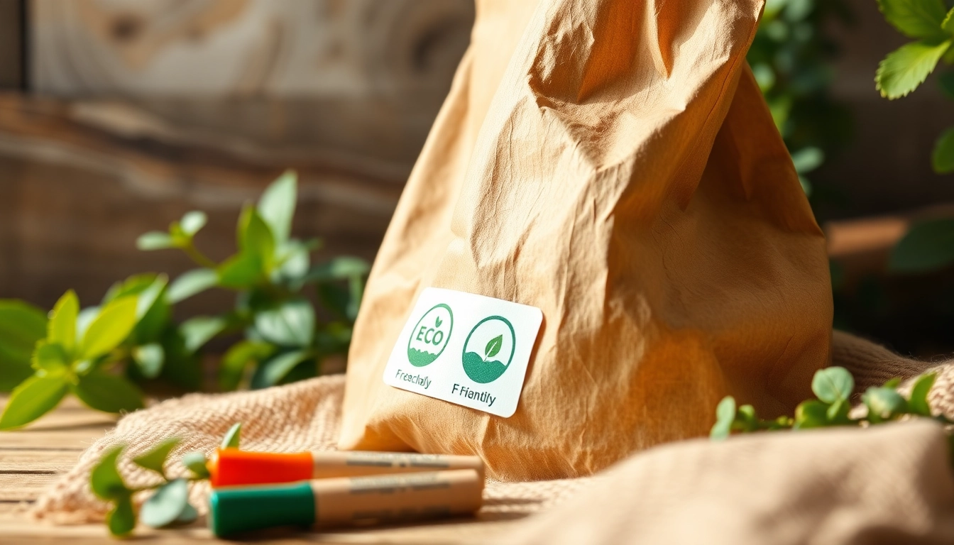 High-quality torba papierowa with eco-friendly look, showcasing durability and natural texture