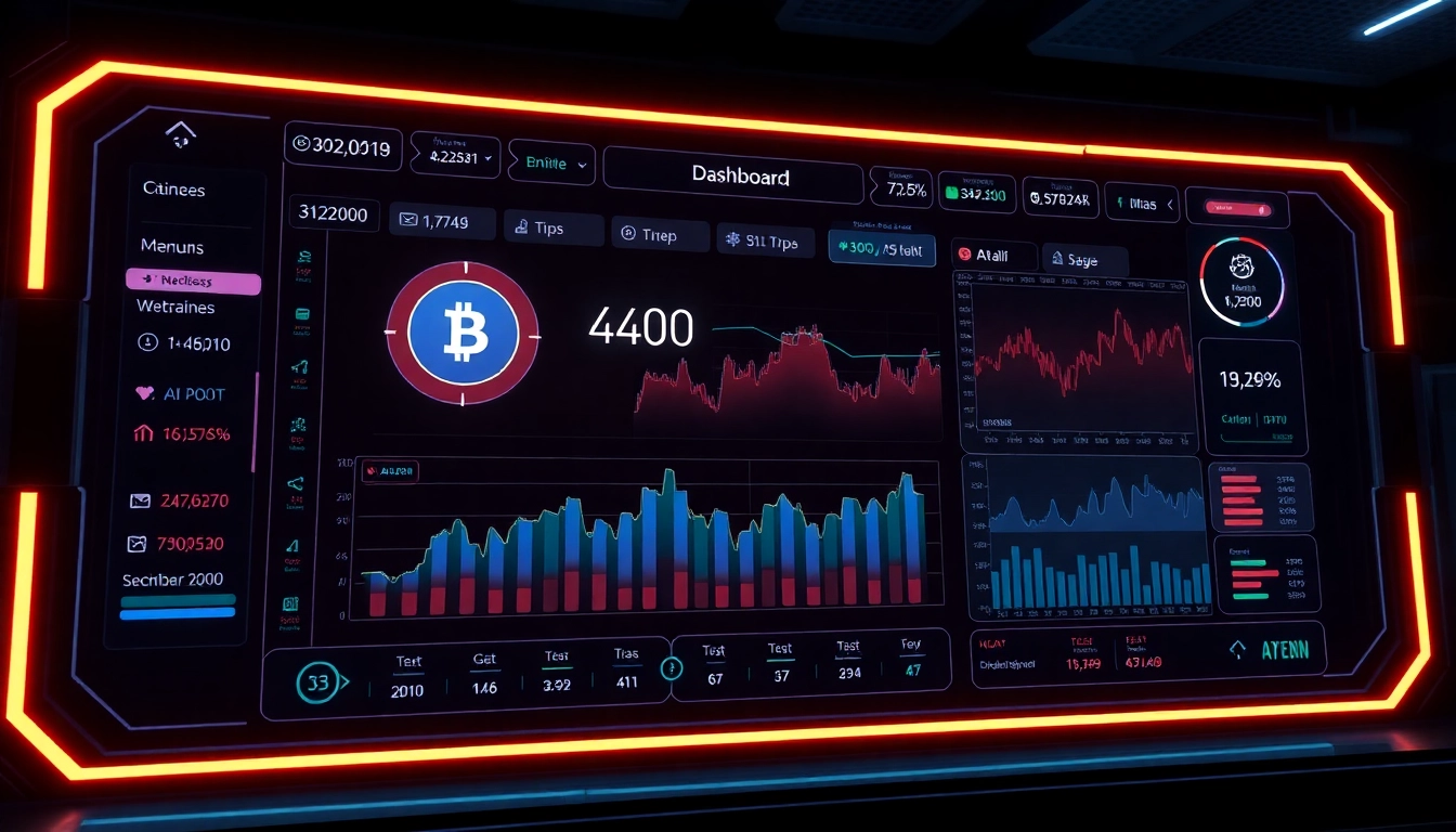 Modern AICoin trading analytics platform showcasing real-time data and market trends for investors