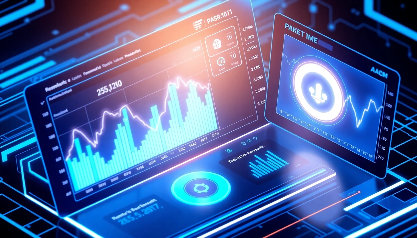 Illustration of aicoin market analysis dashboard showing real-time data and charts for